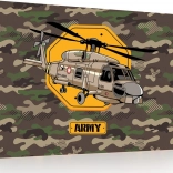 Skrivebordsunderlag med helikoptermotiv 60 × 40 cm