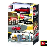 Metalbilmodel Bburago City 1:43 Butik