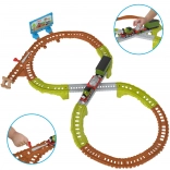 Thomas & Friends genbrugsbane – togbanesæt med lokomotivet Whiff, 17 dele