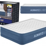 Oppustelig madras BESTWAY ALWAYZAIRE 203 × 152 × 46 cm med indbygget pumpe