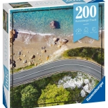 RAVENSBURGER Puzzle Moment: Strandsti 200 brikker