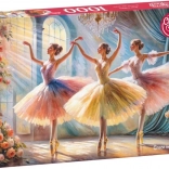 Puslespil Tre ballerinaer 1000 stykker CHERRY PAZZI