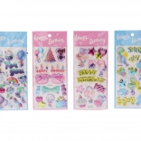 Dekorative klistermærker med glimmer 22x9,5 cm