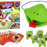 Sjovt spil med lynhurtig tunge – Fang den insekt-jagtende kamæleon i maske