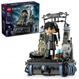 LEGO Wednesday Addams – samlerfigur med porten til Nevermore Akademiet