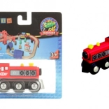 Maxim damplokomotiv – rød