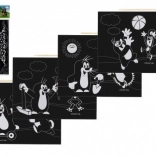 Skrabebillede med Muldvarpen og venner