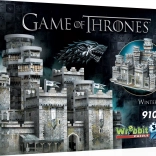 Wrebbit 3D-puslespil Game of Thrones: Winterfell – Stark-slottet (910 brikker)