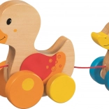 Trækskildpadder i træ GOKI