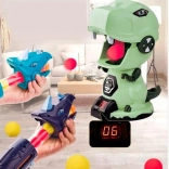 Interaktivt skydespil på Dinosaur med pistoler og kugler