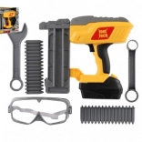 Legetøjs sømpistol til børn med værktøjssæt på batterier