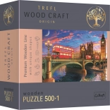 TREFL Wood Craft Origin puslespil Westminster Palace med Big Ben 501 brikker