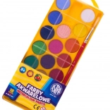 Vandfarver ASTRA 18stk