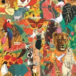 Clementoni Puslespil More is More: Dyr og planter 1000 brikker