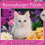 Ravensburger glitrende puslespil Kat XXL 100 brikker