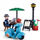 Sluban Town – scooterrytter – byggesæt