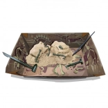 Velociraptor-dinosaurusskelet – udgravningssæt 4M