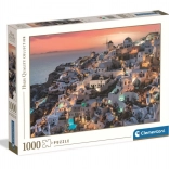 clementoni puslespil 1000 brikker hq – shades of santorini