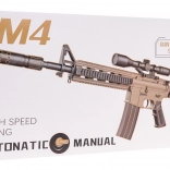 M4 karabin til gelkugler med tilbehør