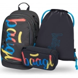 Sada 3 stk Baagl: Rygsæk, Penalhus og Pose Logo Mix