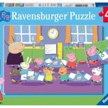 Ravensburger puslespil Peppa Pig 2×24 brikker – klasseværelse