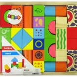 Træbyggesæt slot og former