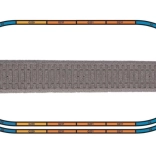 Piko underlag til sættene af skinner A+E – grundlæggende oval med parallel spor