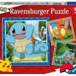 Ravensburger puslespil Pokémon 3x49 brikker