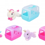 Enhjørning i transportkasse