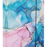 Mapper til skolehæfter A4 Jumbo Marmor Pink