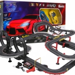 14 meter racerbane til børn 3-8 år, hastighedsskift og 2 biler