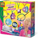 Kreativt sæt til smykkefremstilling Krystalgalakse