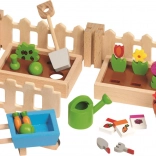 Goki Min lille have - tilbehør til dukkehus