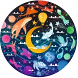 Puslespil 500 brikker farvepalette – drømme