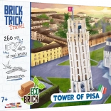 Murstenbyggesæt BRICK TRICK Travel – Det Skæve Tårn i Pisa (260 dele)