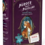 Puslespil med detektiv sag Den manglende testament 500 brikker