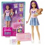 Barbie Skipper Babysitter – krybbe og baby legesæt