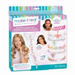 Sæt til at lave smykker med sommerfugle til kreative børn