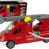 rødt brandbil TOYSTAR med vand, lyde og lys