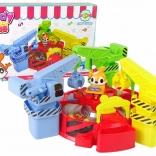 Drejende slikfanger med musik – børnebordspil