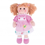 Stofdukke Eva fra Bigjigs Toys