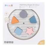 træbaseret læringsspil POLARB – sortering af former og farver