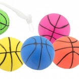 Gummibold til basketball 8,5 cm – farvemix i net