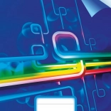 Reas-Pack skolehæfte A5, ulinjeret, 10 ark, blå