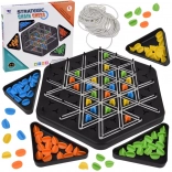 Strategisk kædeskak – besæt trekanter