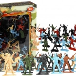 Stor sæt af militære figurer