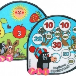 Målskive KRTEČEK med burrebånd 30 × 30 cm