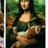 Puslespil Mona Lisa og katten Mruczek