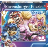 Paw Patrol - puslespil med filmmotiv, 2x12 brikker
