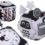 Uddannelsesmæssig sort-hvid kontrast sensorisk terning